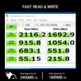 thumbnail image 4 of SSD 1TB M.2 2230 NVMe PCIe Gen 3.0X4 SHARKSPEED Internal Solid State Drive,&nbsp;Compatible with Steam Deck, Microsoft Surface Pro, Ultrabook, Laptop, Desktop PC (M.2 2230 PCIe, 1TB), 4 of 5