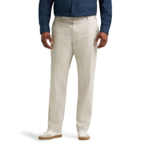 Lee Men's Big & Tall Extreme Comfort Flat Front Pant