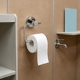 thumbnail image 6 of Toilet Paper Holder, Wall Mounted Stainless Steel Tissue Roll Rack with Open End Design, Rust Resistant Bathroom Organizer for Quick Roll Replacement, Space Saving Storage for Home, 6 of 6