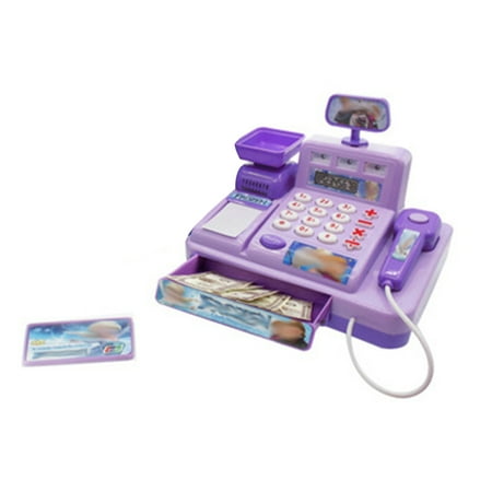 Aofa Pretend Play Smart Cash Register Toy, Kids Cashier ...