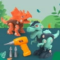 thumbnail image 5 of JUGAAD LIFE Dinosaur Toys Take Apart Dinosaur Toys for Boys 3-6 Years Old with Electric Drill for Kids 3-5 5-7 Construction Building Toy Party Birthday Gifts for Toddlers Boys Girls, 5 of 7