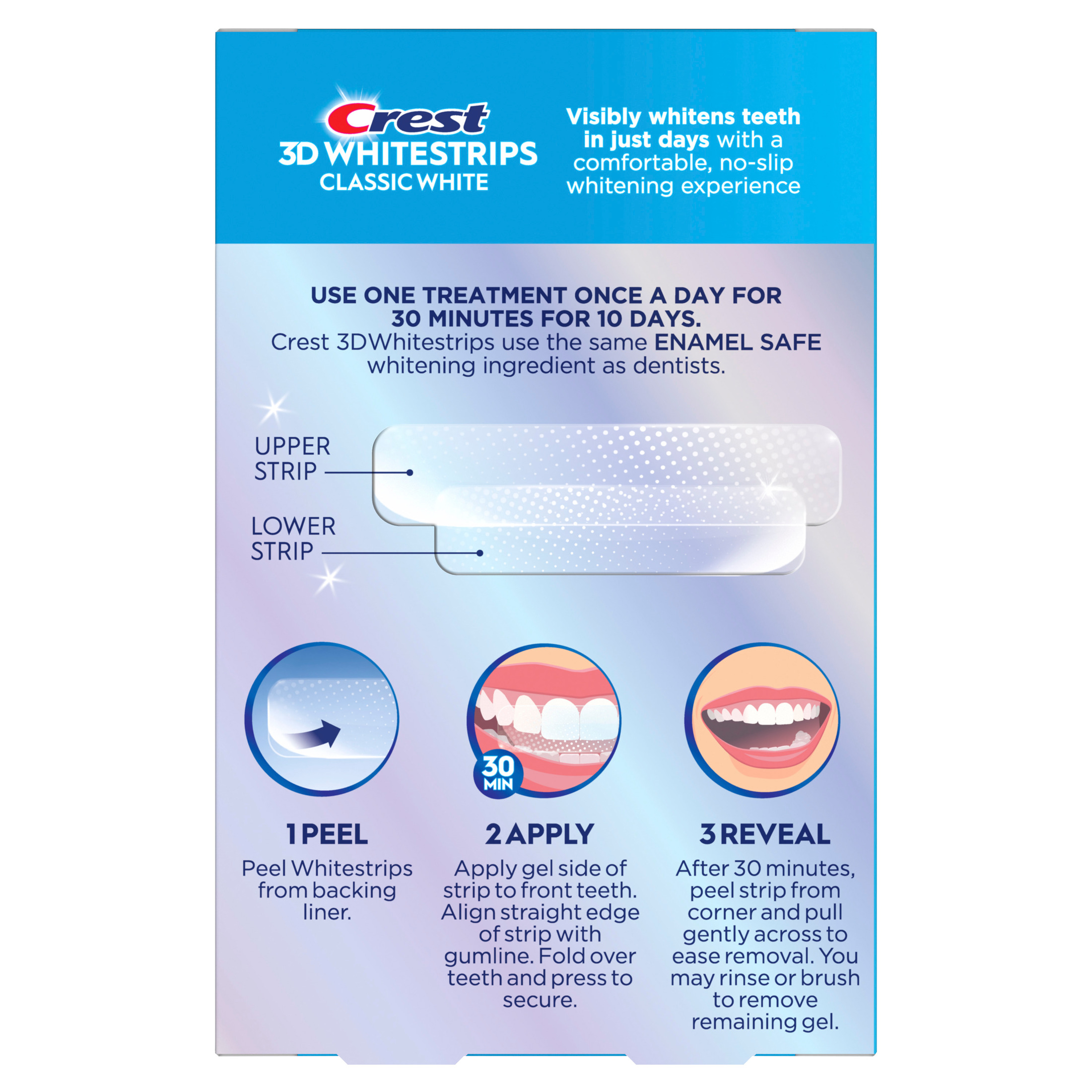 Crest 3D Whitestrips Classic White Teeth Whitening Kit photo 6