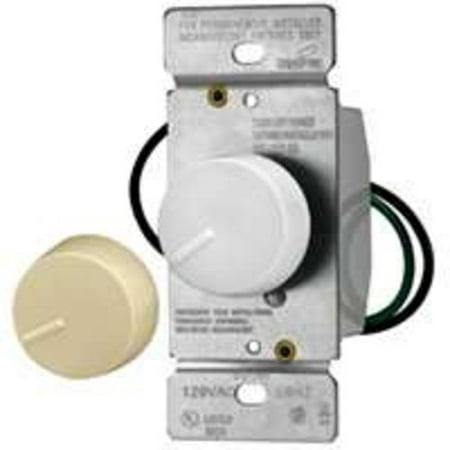 

Cooper Wiring Cooper Wiring RI061-VW-K2 Non-Preset Rotary Dimmer