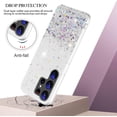 thumbnail image 3 of Compatible with Samsung S23 Ultra Case Clear Glitter Silicone, Phone Case Samsung Galaxy S23 Ultra Case Glitter Sparkle Pink Shockproof Thin Cover (Clear), 3 of 14