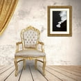 thumbnail image 3 of Sent, Cesare 14x18 Gold Ornate Wood Framed with Double Matting Museum Art Print Titled - The Beach, 3 of 4