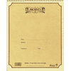 Spiral Bound 8 Stave, 64 Page Music Paper