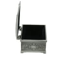 thumbnail image 1 of Retro Trinket Box, Antique Pewter Treasure Trinket Chest Rustproof Exquisite Zinc Alloy  For Earrings For Home, 1 of 8
