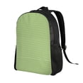 thumbnail image 2 of Fotbe Green Gingham Travel Laptop Backpack, Business Slim Sturdy Laptops Backpack, Water Resistant College School Computer Bag Gift Fits 15.6 Inch Notebook, 2 of 8