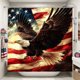 thumbnail image 5 of Independence Day Holiday Party Celebration Shower Curtain Bathroom Partition Decoration Hanging Curtain, 5 of 6
