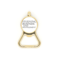 thumbnail image 1 of Studying Business and Management Beer Bottle Cap Opener Stainless Steel Key Chain, 1 of 3