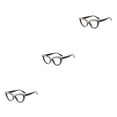 thumbnail image 4 of Minnieouse 1 par de gafas de mujer con montura de PC, lentes de resina, bonitas y elegantes gafas de cristal para fiestas, banquetes, Cosplay, Type1 NO1, 4 of 6