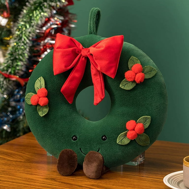 New Christmas Decoration Cushion Christmas Tree Plush Gingerbread