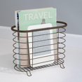 thumbnail image 3 of Periódico y revistero mDesign para baño, oficina, color bronce, 3 of 8
