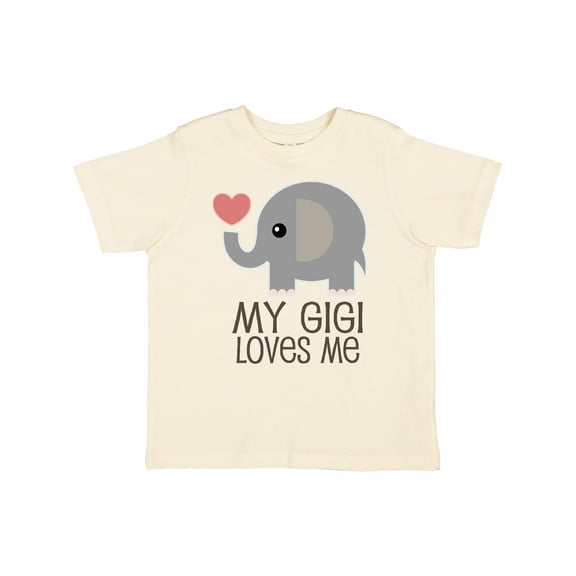 Inktastic My Gigi Loves Me Grandchild Boys or Girls Toddler T-Shirt