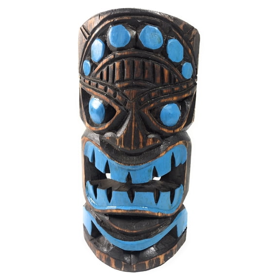 Ocean Tiki Mask 8" - Hand Carved Tiki Decor | #dpt513920