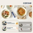 thumbnail image 7 of Carote 4 Pcs Nonstick Cookware Sets, Pots and Pans Set with Detachable Handles, Oven Safe, Induction Cookware, Stackable Kitchen Cooking Set, Navy Blue, 7 of 7