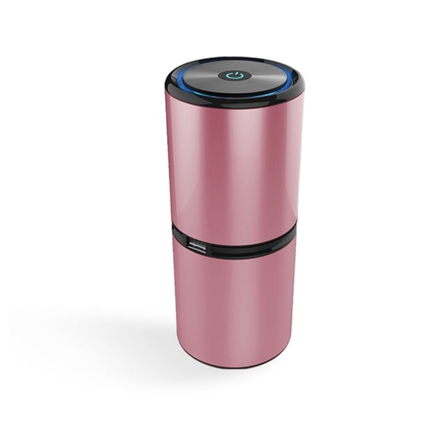 Naiovety Ambientador de aniones alimentado por USB Eliminador de olores de iones negativos portátil Electrodomésticos Rosa Naiovety HA062769-02B