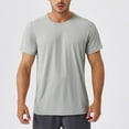 thumbnail image 2 of Taqqpue Men's UPF 50+ Sun Protection Shirts Swim SPF UV Quick Dry Short Sleeve T-Shirts for Athletic Fishing Rash Guard Performance Shirt, 2 of 9