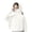 White, variant on Girls Boys UPF 50 Sun Hoodie Shirts with Mask and Brim Long Sleeve UV Protection Ice Silk Zip Sunscreen Clothes Yellow 13-14 Years