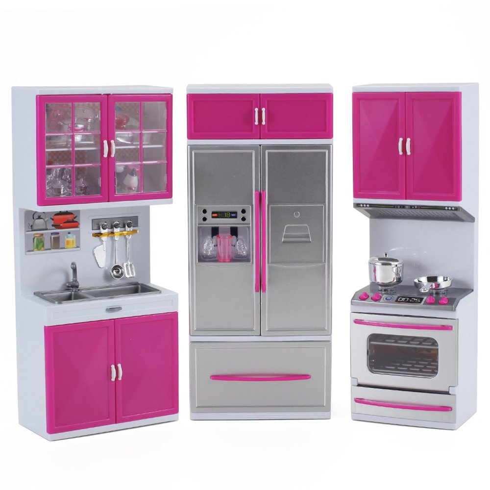 My Modern Kitchen Full Deluxe Kit Battery Operated Kitchen Playset