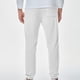 thumbnail image 4 of Pantalones largos para hombre, color liso, con bolsillo, cintura elástica, cordón ajustable, de poliéster, 4 of 8