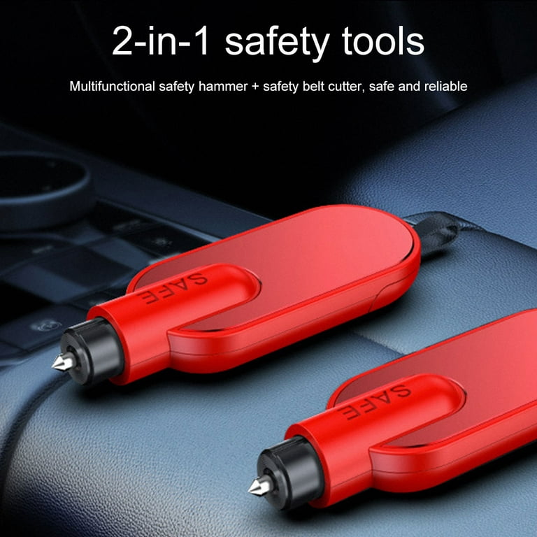 THRENS Car Safety Hammer Emergency Glass Breaker Handheld Life