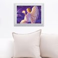 thumbnail image 3 of 5D bricolaje completo taladro diamante pintura ángel bordado mosaico artesanía Kit decoración del hogar FLhrweasw Nuevo, 3 of 8