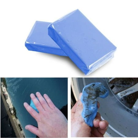 100g Clay Bar Detailing Auto Car Clean Wash Cleaner Sludge Mud Remove Magic (Best Product To Remove Swirls From Car)
