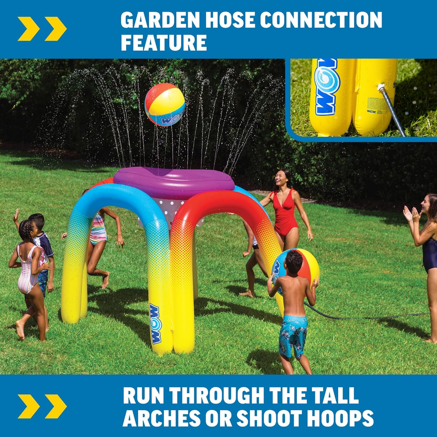 WOW Sports Giant Jam Sprinkler Game 6ft