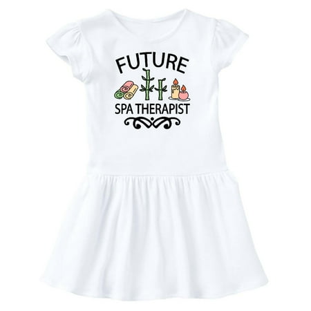 

Inktastic Future Spa Therapist Gift Toddler Girl Dress