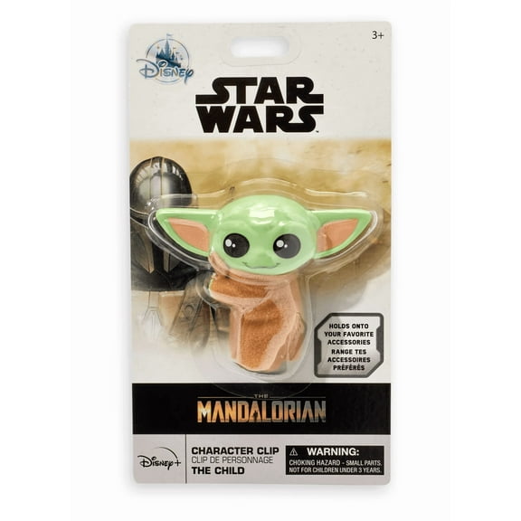 Disney Parks Star Wars The Mandalorian The Child Character Clip New with Card