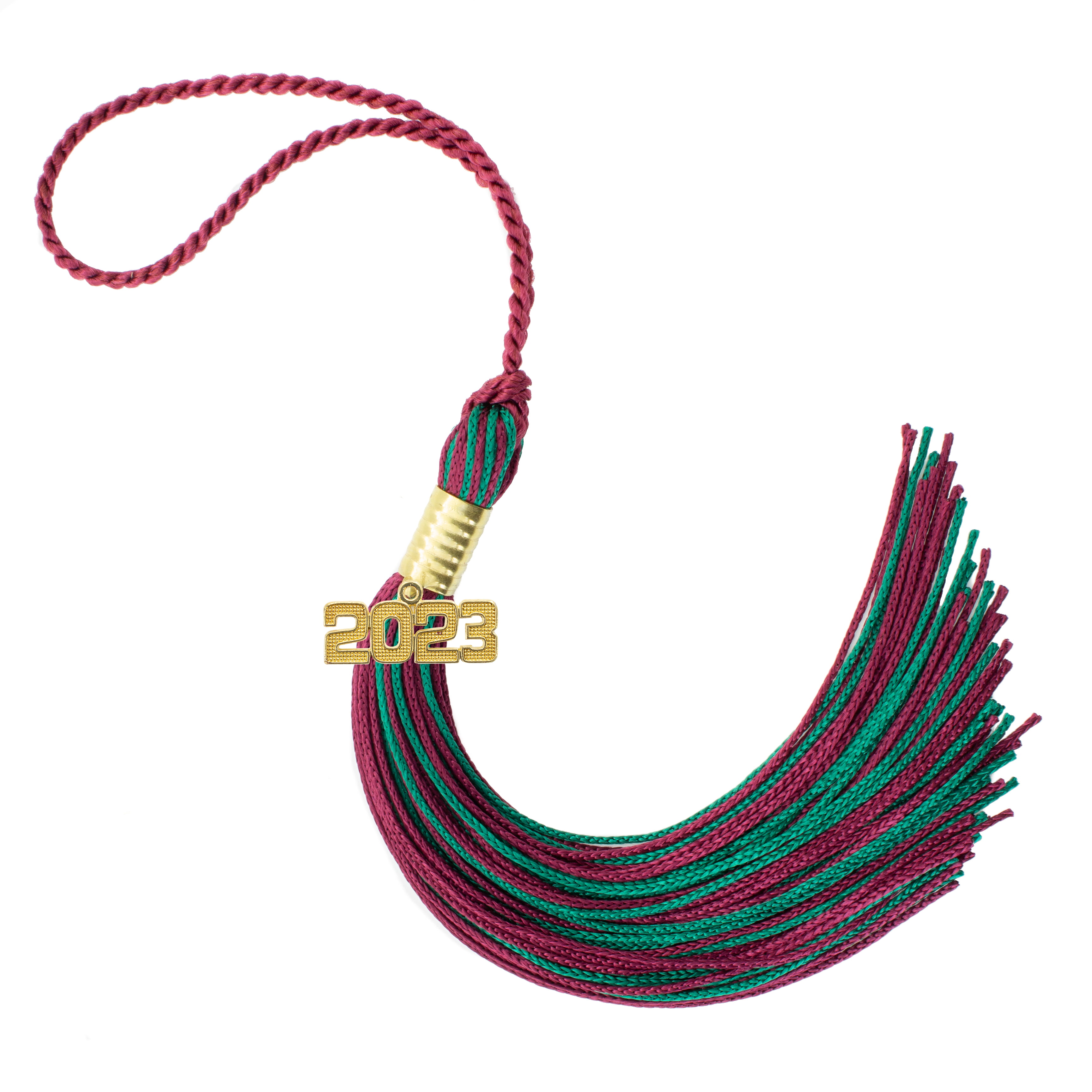 2022 RED/Gold Graduation Tassel - Every School Color Available -Made in USA