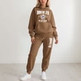 thumbnail image 2 of 2 Piece Sweatsuits for Women - Long Sleeve Hoodie With Sweatpants Set Womens Matching Sets Fall Comfy Sets for Women Clothing, 2 of 4