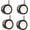 Universal, variant on Gamvdout Swivel Caster Wheels with Brake 360 Degree Rotating Threaded Stem Diameter 10x20mm/12x20mm Equipment Casters Mute I