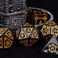 thumbnail image 5 of Cusdie 7 PCS/Set 25mm Giant DND Dice, Polyhedral Dice Set, D&D Dice for Dungeons and Dragons Pathfinder RPG MTG, 5 of 5