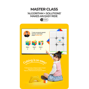 GAN Monster Go Cube EDU 3x3 Magnetic Cube Stickerless MG 3M Cube Magic Cube Educational Puzzles Toys for Kids Cheildren Gift