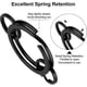 thumbnail image 5 of 50-pack Metal Black Split Key Rings for European Market, 5 of 5