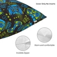 thumbnail image 3 of Wukai Play Game Premium Polyester Fleece Pillow Covers with Hidden Zipper Closure,Luxuriously Soft and Durable-20"x20", 3 of 7