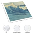thumbnail image 3 of JRXY Wave Ocean Person Cloth Napkins Polyester for Farmhouse Party Dining Table Decor Gift 2 PCS, 3 of 7