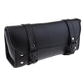 thumbnail image 2 of Motorbike Waterproof Tool Fork Handlebar Saddle Bag PU Leather Storage Pouch, 2 of 8