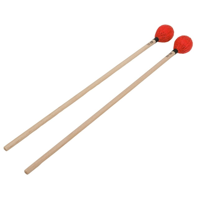 Oubit Pièces Marimba, 1 Paire de Maillets Marimba Maillets Marimba avec Poignée en Érable de Qualité Inégalée