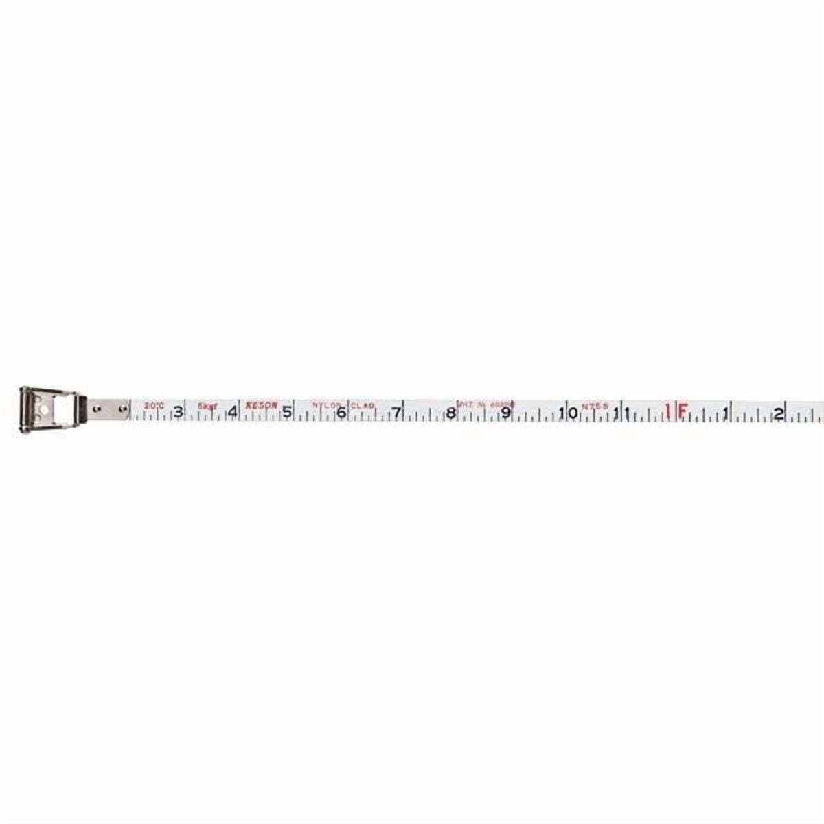 Keson 200 ft Tape Measures, 3/8 in Blade SNR18200