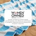 thumbnail image 4 of 100% Cotton Cabana Striped Oversized Beach & Pool Towels (35" x 70", Air Blue), 4 of 6