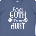 thumbnail image 4 of Inktastic Future Goth Like My Aunt with Skulls Boys or Girls Baby T-Shirt, 4 of 5