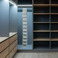 thumbnail image 4 of Raindrops Foldable Shoe Storage Rack Organizer Cabinet for Closet, Space-Saving Multi-Layer Shoe Holder Shelf, 4 of 8