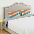 thumbnail image 3 of Yayeee Pillowcase Queen Size Set of 2 Satin Wrinkle Resistant Pillow Case, Colorful Plane, 3 of 7