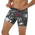 thumbnail image 2 of Sigee I Love Coffee for Men's Boxer Briefs,Moisture Wicking and Breathable X-Large, 2 of 9
