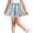 w-Blue557317, variant on Kids Girls Dance A-Line Party Sequin Skirt Ballet Skirts Versatile Child Christmas Solid Color O-Neck Dresses