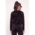 thumbnail image 4 of Women's Velour Zip Front Sweatshirt, 4 of 4