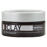 L'OREAL PROFESSIONNEL L'oreal Homme Clay Strong Hold Matt Clay (Size : 1.7 oz)